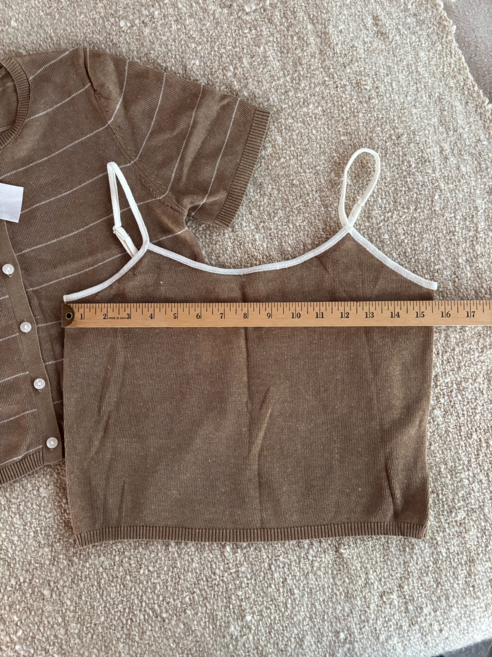 NWT Linen Blend Cardigan Set - Picture 8 of 12